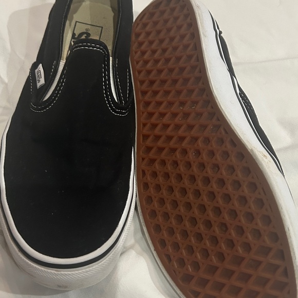 Black Slip-On Vans - Picture 4 of 4
